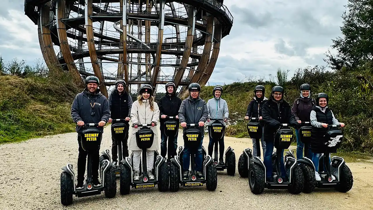 Das Segway kam bei den Mitarbeitern gut an.